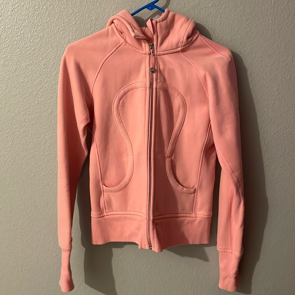 Pink Lululemon jacket size 6